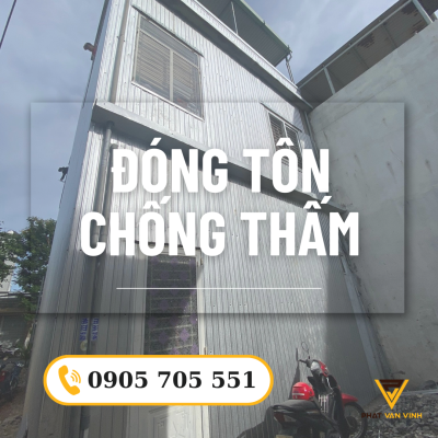 đóng tôn chống thấm