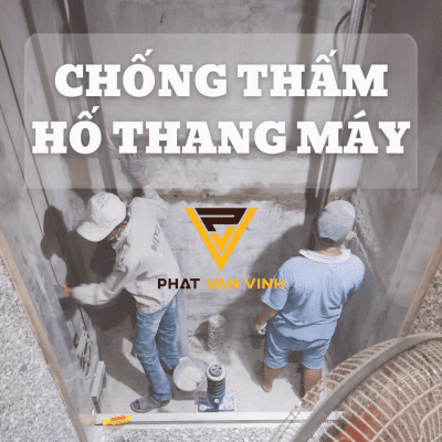 chống thấm hố thang máy