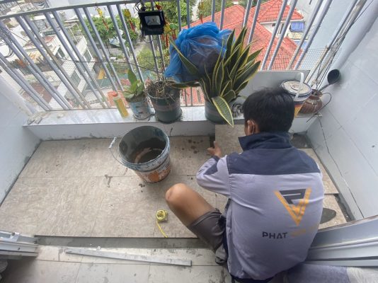 chống thấm ban công 
