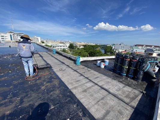 Ứng dụng Bitum trong chống thấm sân thượng