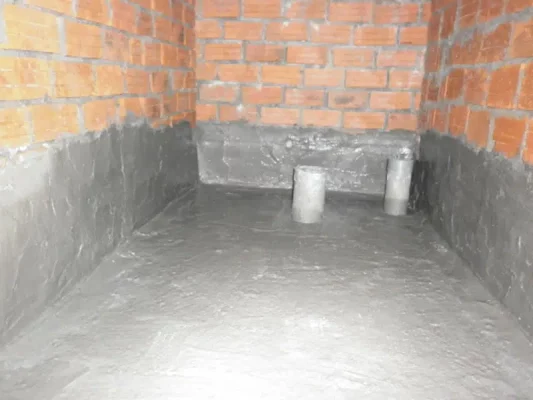 cách chống thấm chân tường bằng vật liệu xi măng